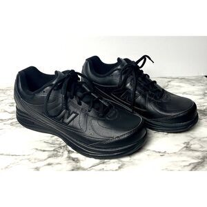 New Balance 5787 SL-2 Walking Shoe Sneaker Womens Size 9 Black WW577BK Lace Up